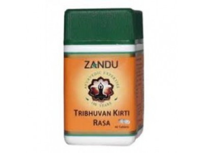 Zandu Tribhuvan Kirti Rasa Tab - 40 nos