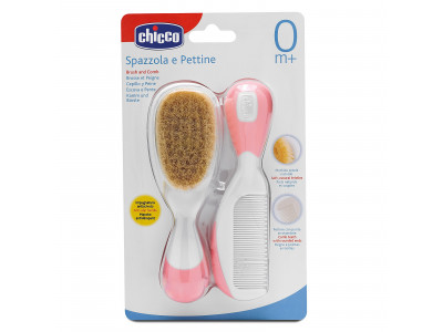 Chicco 6600331 Brush and Comb Pink