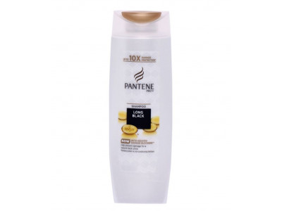 Pantene Long Black  Shampoo - 180ml