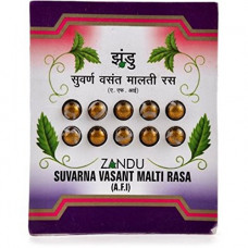 Zandu Suvarna Vasant Malti Rasa - 10 Tab