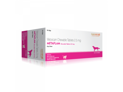 Metaflam Meloxicam Chewable  2.5mg - 10 Tab