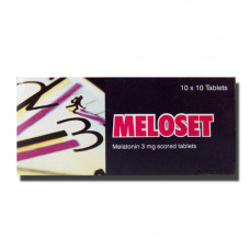 Meloset  Tab 3 mg - 10 Nos