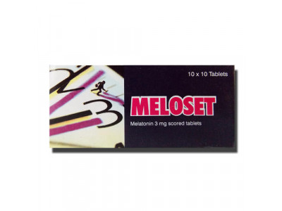 Meloset  Tab 3 mg - 10 Nos