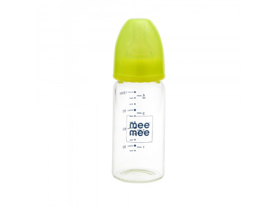 Mee Mee Mm-gp 8 Glass Bottle Green -120 ml 