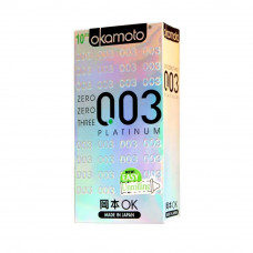 Okamoto 003 Platinum Condoms (Pack of 10)