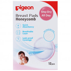 Pigeon Breast Pads Honeycomb - 12 Pcs 