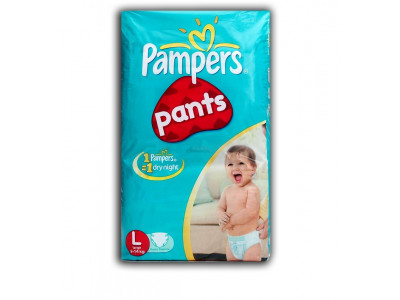 Pampers Dry Pants Large 9-14 kg Diapers (Pack of 2)