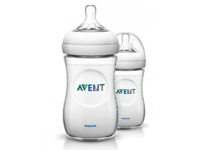 Avent Natural Feeding Bottle Scf693/10 -1 nos  Of  260ml