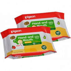 Pigeon Hand & Mouth 2 In 1 Wet Tissue (72 Pulls)