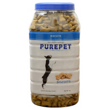 Purepet mllk Flavour Biscuits- 500 gm