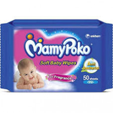 Mamy Poko Baby Wipes (50 Pulls)