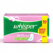 Whisper Ultra Soft Xl Pads - 30 Pcs