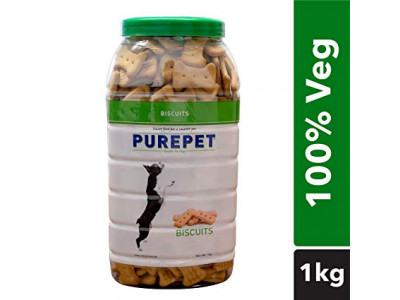Purepet Vegetable Dog Biscuits- 1 kg