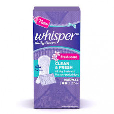 Whisper Daily Liners (Pack of 20)