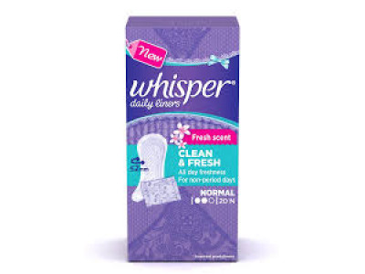 Whisper Daily Liners (Pack of 20)