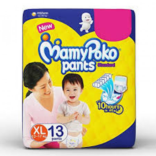 Buy MAMYPOKO EXTRA ABSORB DIAPER PANTS (L) 5's Online at Best Price -  Diapers & Wipes