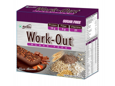 Ritebite Work Out Choco Almond - 50 gm 